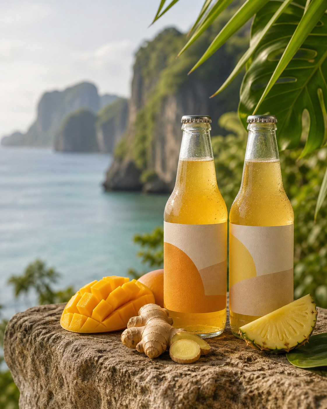 Tropical kombucha made in El Nido